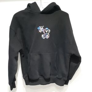 Zara Nice NYC Bear Spray Paint Hoodie